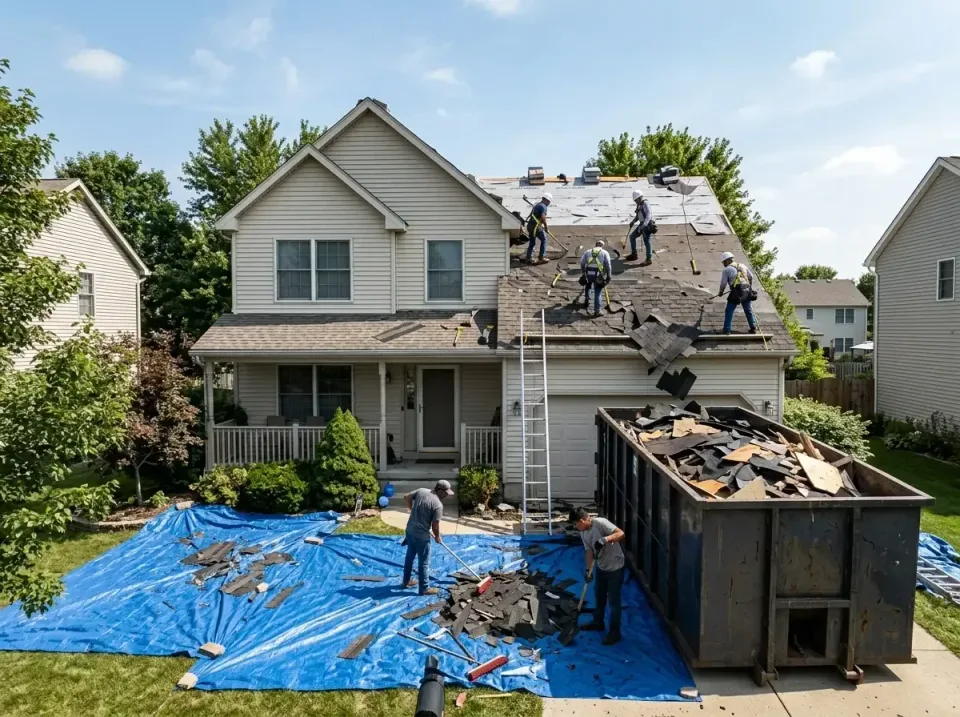 roof-replacement-debris-remova-004 — frequently asked questions, Cheapest Dumpster Rentals in Hilton Head Island, SC
